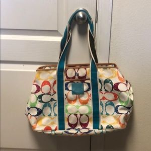 Coach Bags | Coach Multicolored Bag